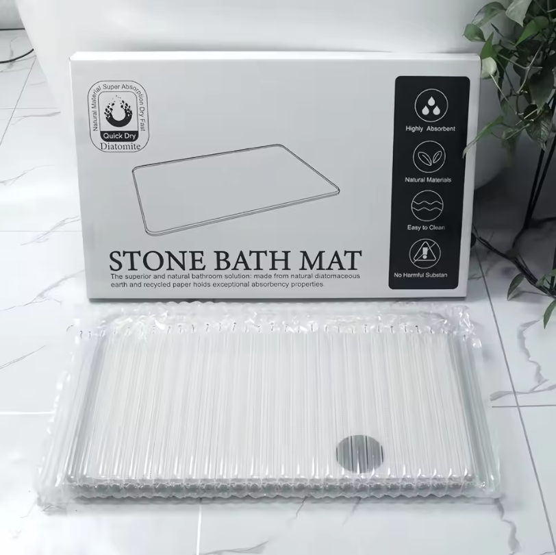 Premium Stone Bath Mat from CUTORA