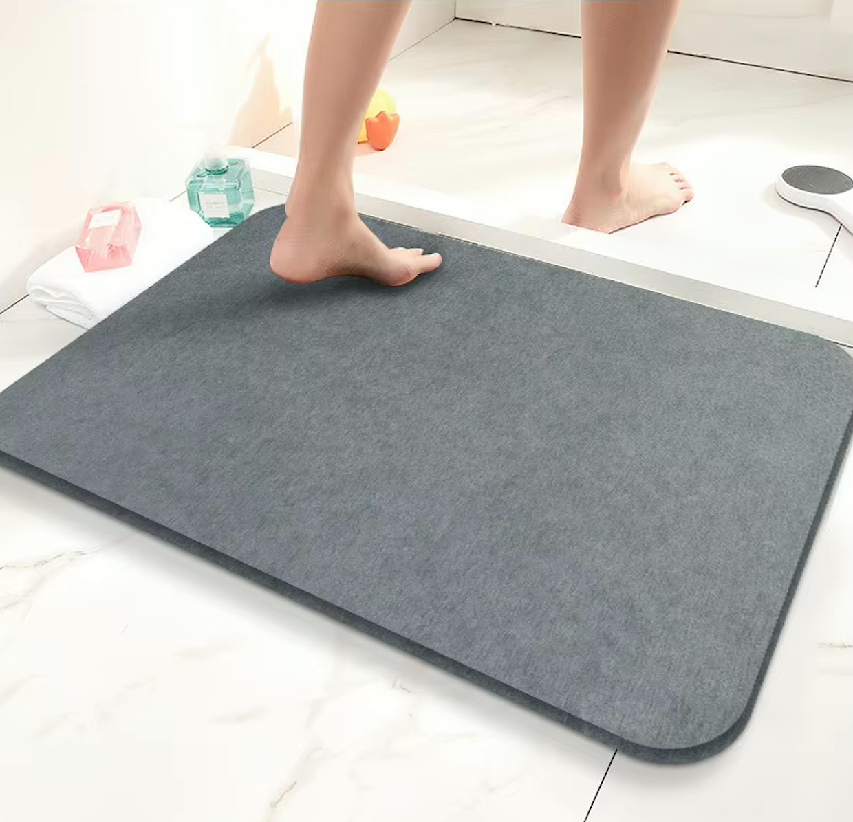 Premium Stone Bath Mat from CUTORA